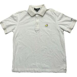 Vintage Masters Collection Polo Shirt White Augusta National Golf. Men's Small
